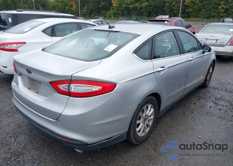 2016 Ford Fusion S z USA, uszkodzony, nr VIN 1FA6P0G74G5111906